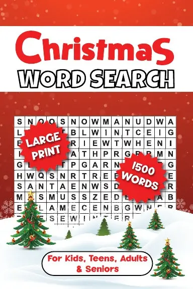 Christmas Word Search For Adults 1