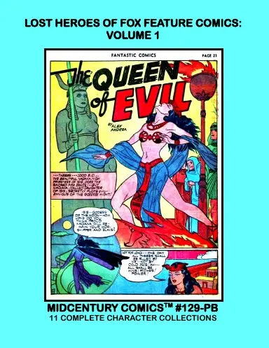 Lost Heroes Of Fox Feature Comics: Volume 1 (Pb) 1