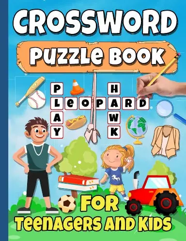 Crossword Puzzle Book For Teenagers And Kids 1