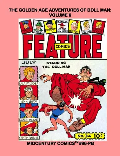 The Golden Age Adventures Of Doll Man: Volume 6 (Pb) 1
