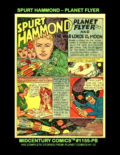 Spurt Hammond -- Planet Flyer (Pb) 1