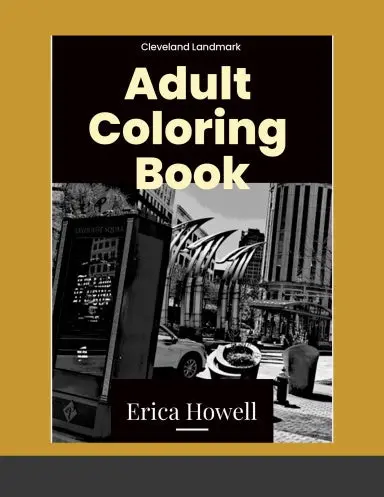 Cleveland Landmark Adult Coloring Book 1