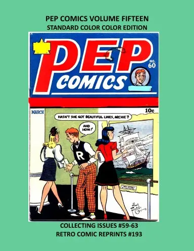 Pep Comics Volume Fifteen Standard Color Color Edition 1