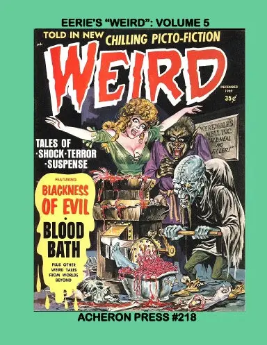 Eerie's The Weird Volume 5 B&W Softcover 1