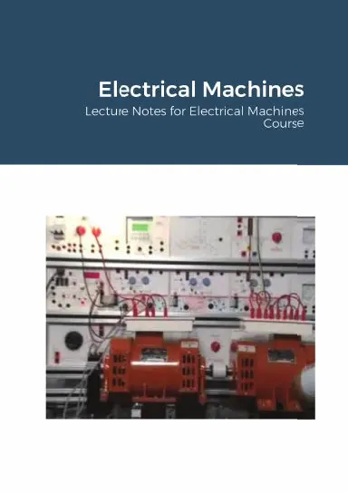 Electrical Machines 1