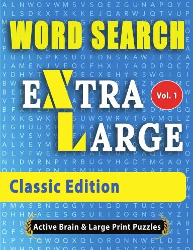 Word Search Extra Large - Classic Edition 1