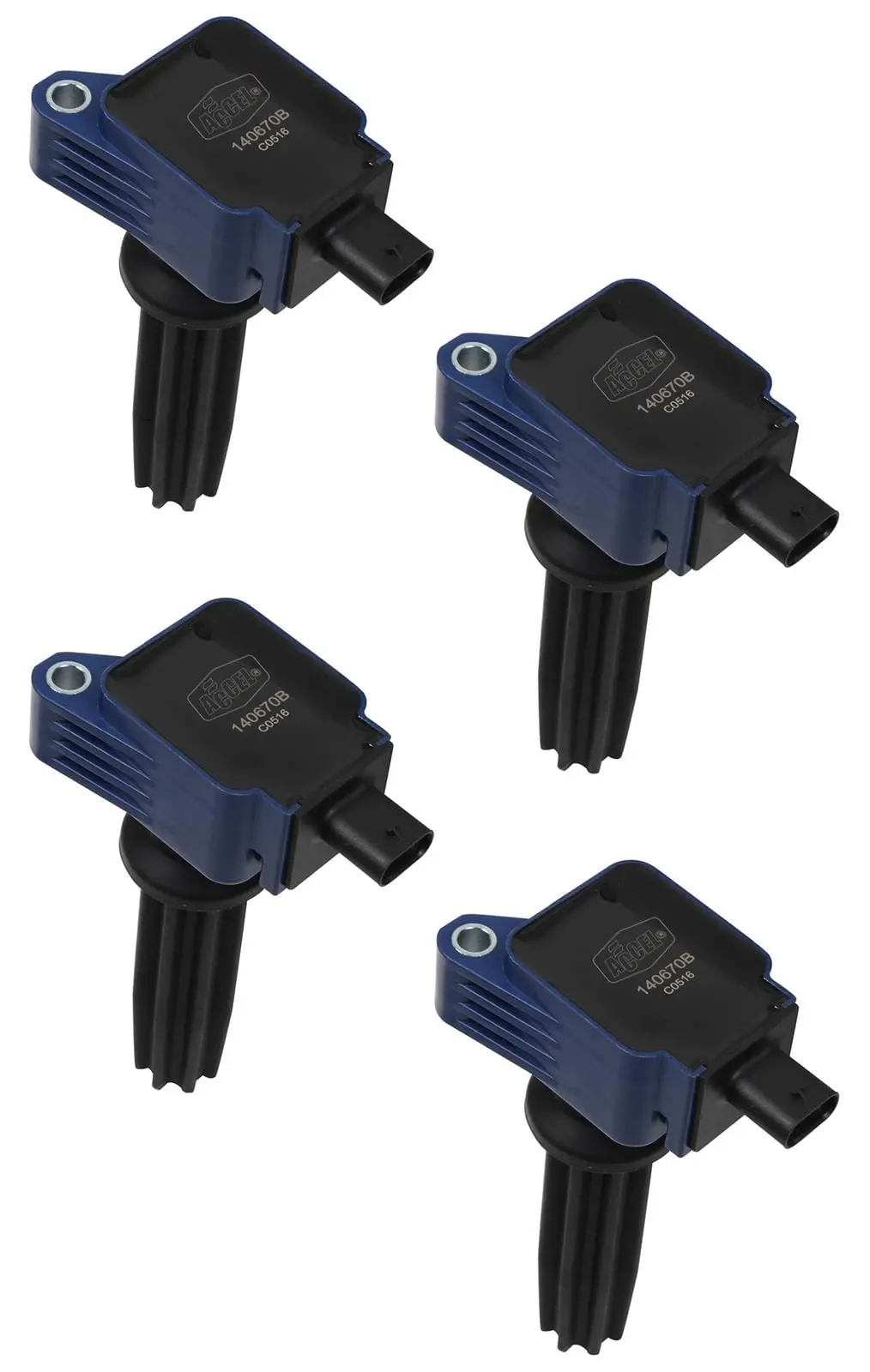 Accel 140670B-4 High-Energy Ignition Super Coils 1