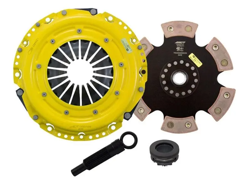 Act Heavy-Duty Clutch Kit With Organic Facing For Street And Track Use (Aa2-Hdr6) 1