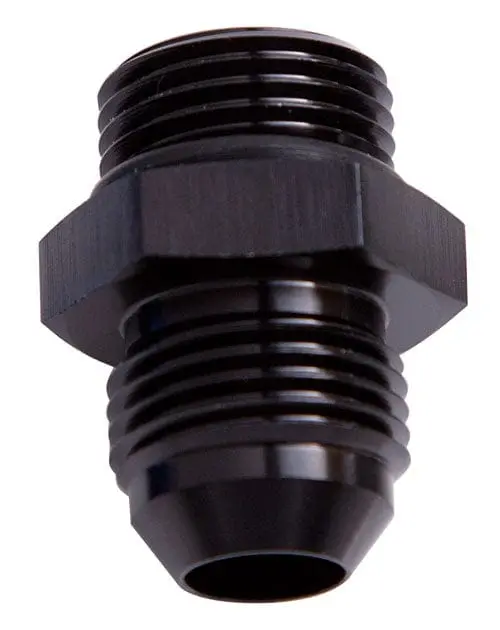 Af920-03-08Blk Orb-To-An Straight Male Flare Adapter – Black Anodized Billet 1