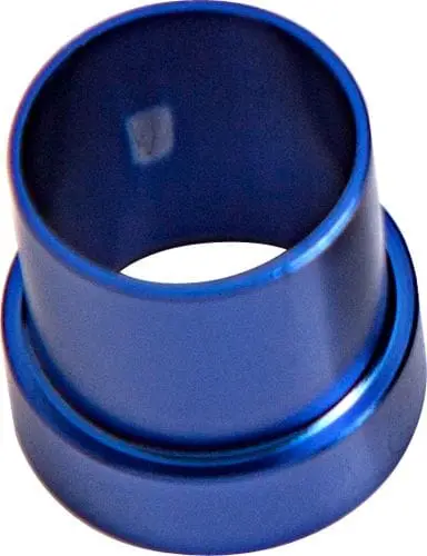 Af819-10 Blue Anodized -10An To 5/8" Aluminum Tube Sleeve 1