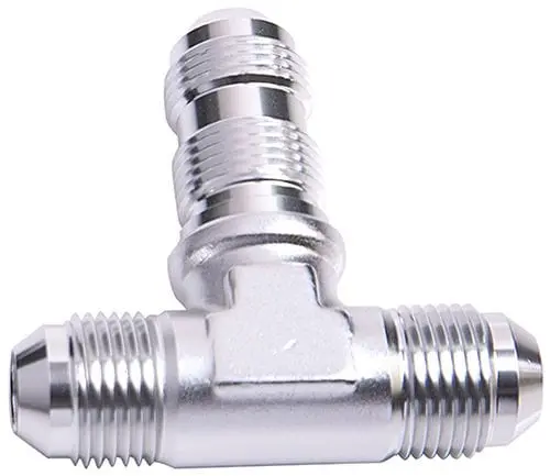 Af834-06S -6An Bulkhead-Mounted An Tee Fitting For Fuel Or Oil Lines 1