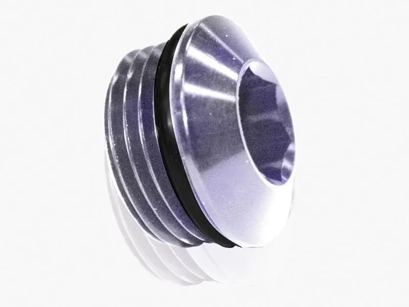 Slimline Orb Port Plug – -4An Thread, Stainless Steel (Af813-04S) 1