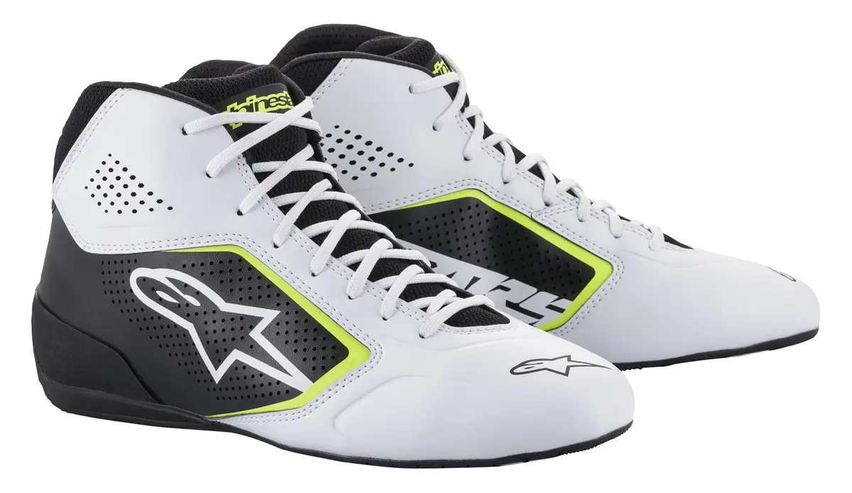 Alpinestars Tech 1-K Start V2 Racing Shoes – Size 4.5 (2711521-215) 1