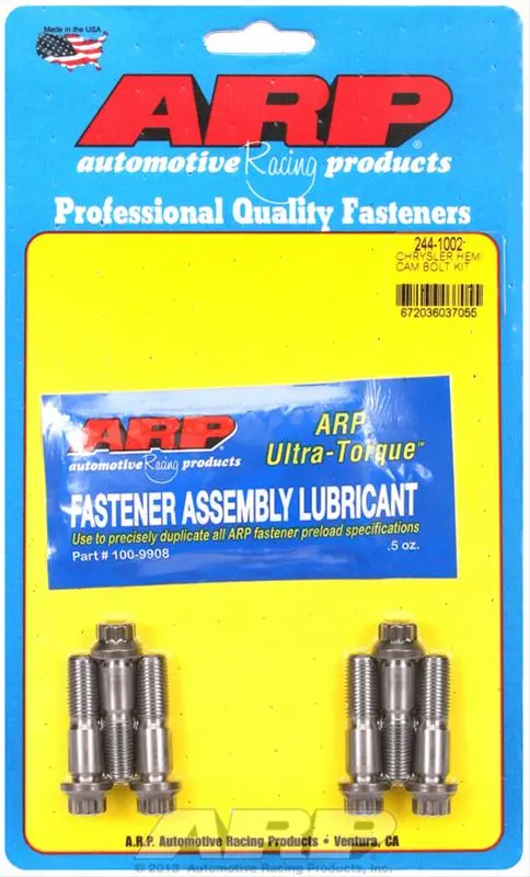 Arp 244-1002 Pro Series Camshaft Bolt Kit 1