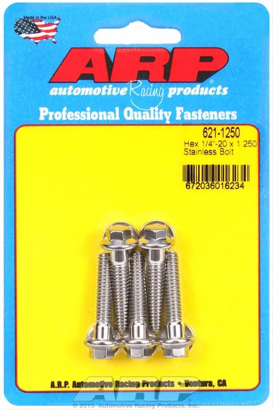Arp 621-1250 Stainless Steel High-Strength Bolts 1