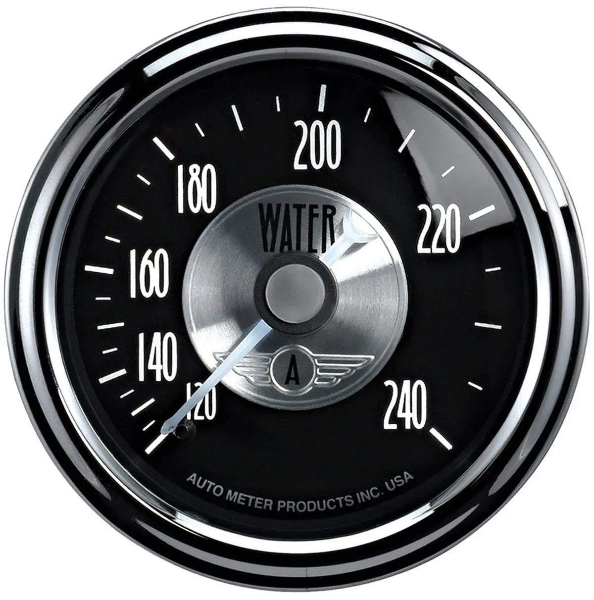 Prestige Series Black Diamond Analog Water Temperature Gauge With 2-1/16-Inch Dial (Au2033) 1