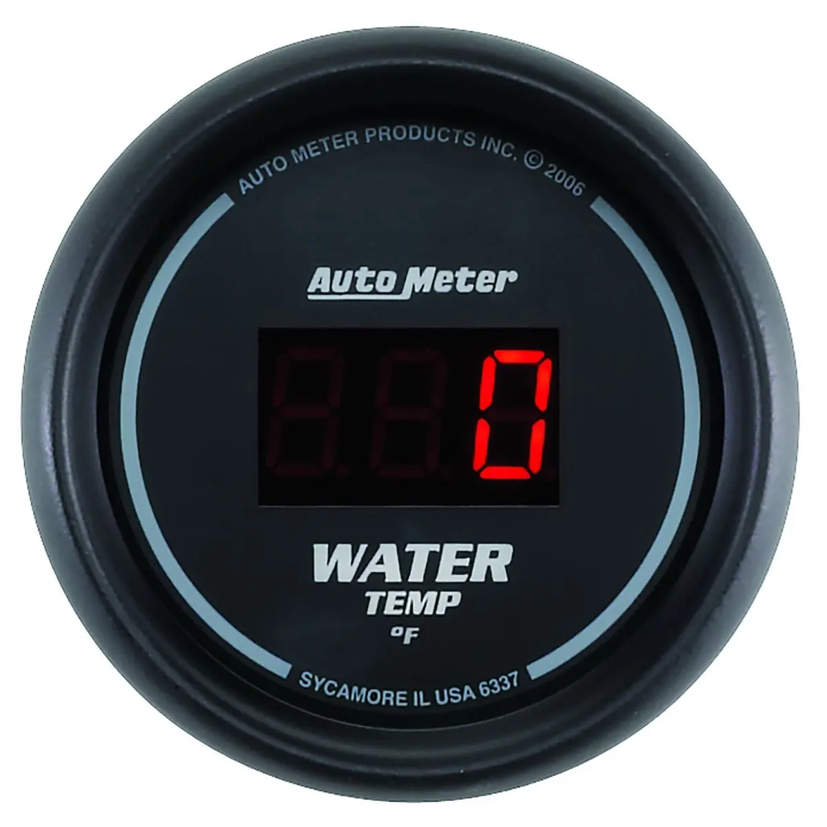 Autometer Sport-Comp Au6337 Digital Water Temperature Gauge With Led Display 1