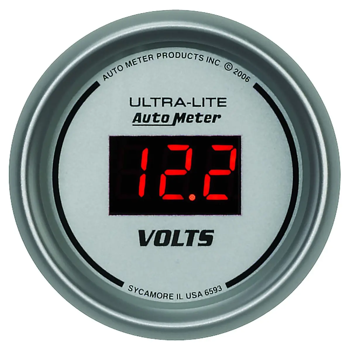 Ultra-Lite Au6593 Digital Voltmeter Gauge With Led Display 1