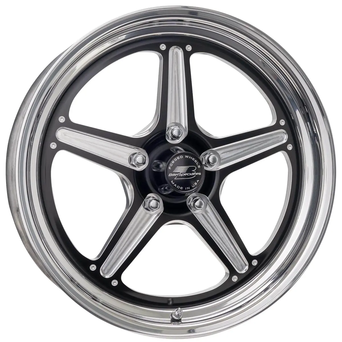 Billet Specialties Street Lite Black Wheel – Custom-Fit 17X8.5 Alloy Rim 1