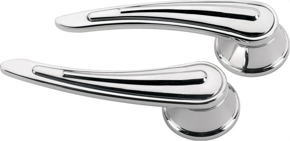 Rail Bs45528 Polished Interior Door Handle – Oem-Style Opening Trim 1