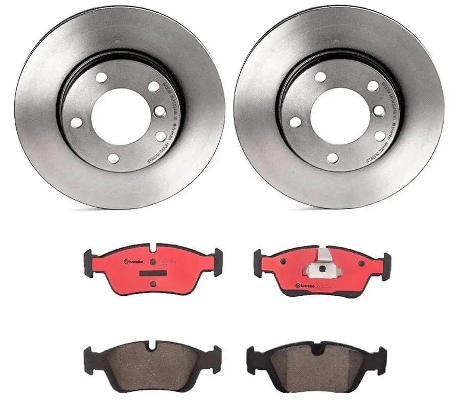 Brembo Premium Brake Kit: Rotors And Ceramic Pads For Enhanced Stopping Power (Kt00267) 1