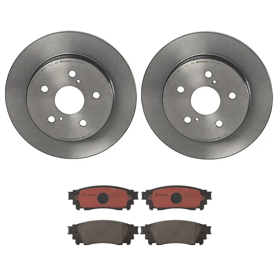 Brembo Premium Brake Pad And Rotor Kit – Kt00A05 1