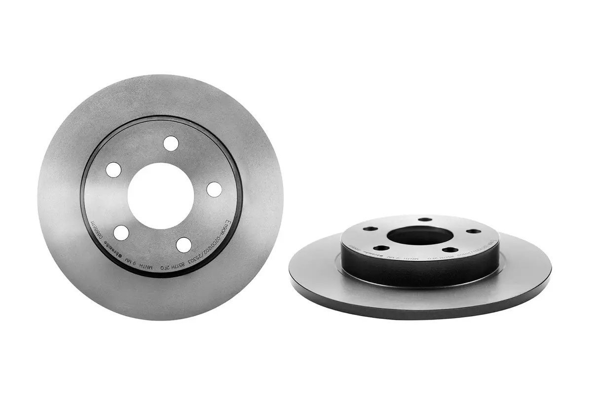 Brembo Uv-Coated Performance Brake Rotors – Front/Right Fit (08.8861.11) 1