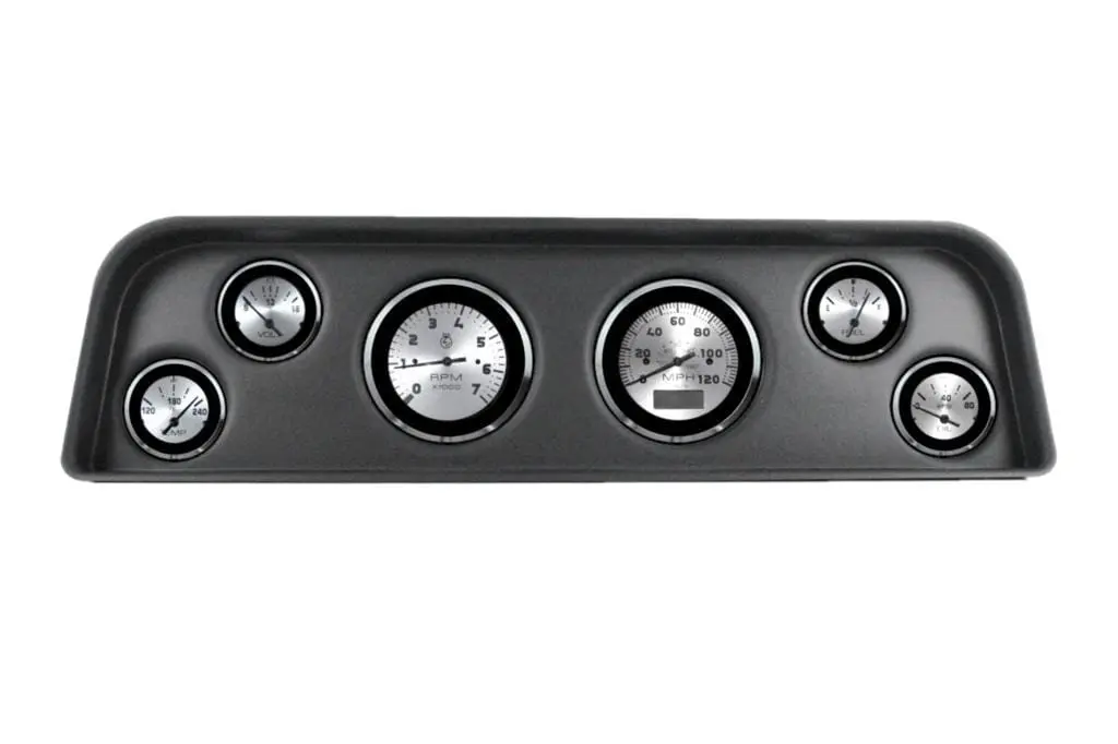 Classic Dash Analog Gauge Kit – Customizable Instrument Cluster Assembly 1