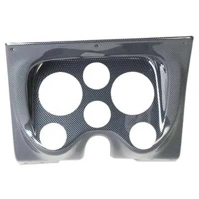 Classic Thunder Road Drilled Aluminum Gauge Mounting Panels (410670013) 1