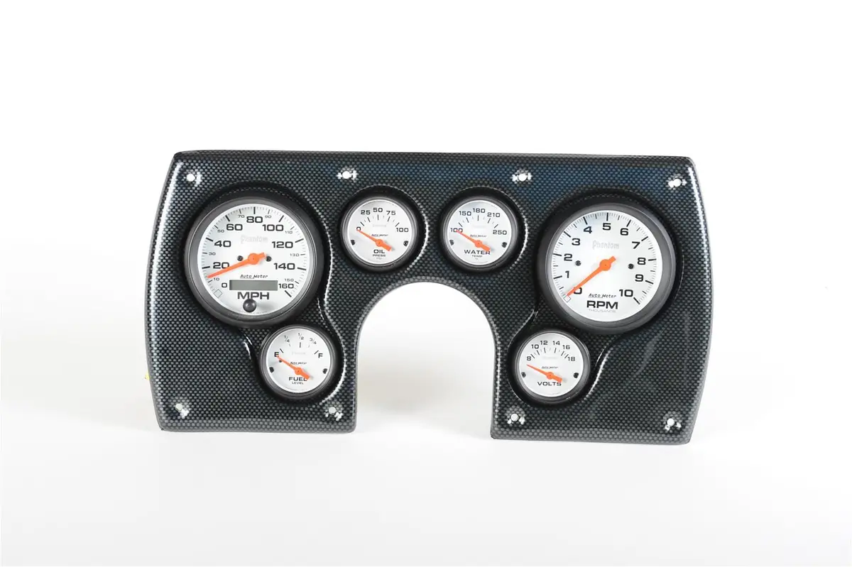 Classic Thunder Road 101820413 Instrument Panel With Autometer Gauges 1