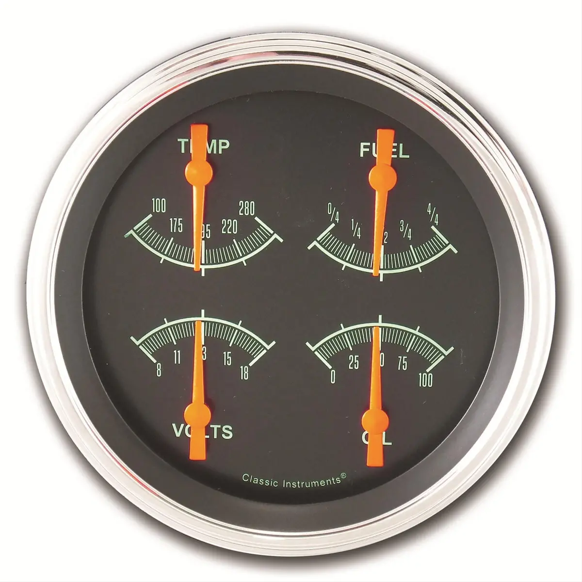 Classic Instruments Gs78Slc G-Stock Analog Gauge Cluster Set 1