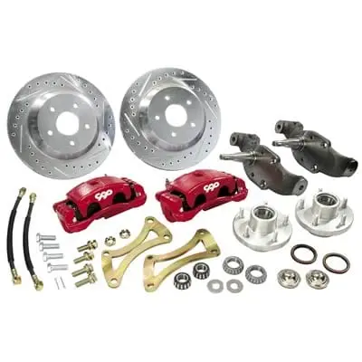 Classic Performance 6370Swbk-65213 Front Big Brake Conversion Kit 1