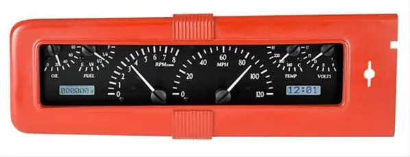 Dakota Digital Vhx-40C-S-R Direct-Fit Analog Gauge System 1