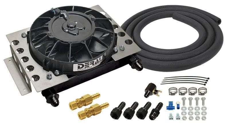 Derale Dp15950 Atomic-Cool Remote Transmission Cooler Kit With Integrated Fan 1