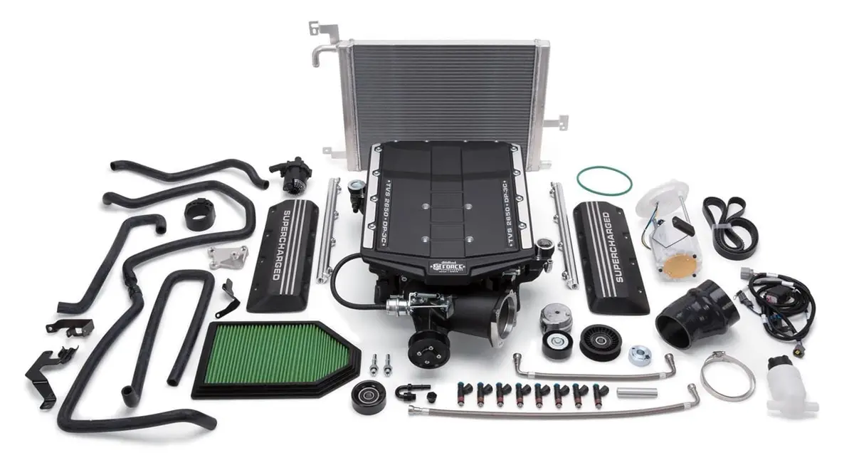 Edelbrock E-Force Universal Supercharger Kit For Custom Engine Swap Applications 1