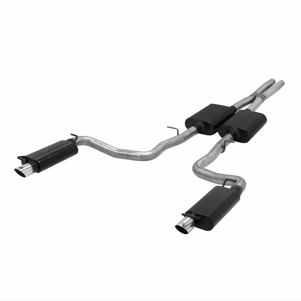 Flowmaster 817737 American Thunder Dual Exhaust System – Aggressive Sound & Improved Flow 1