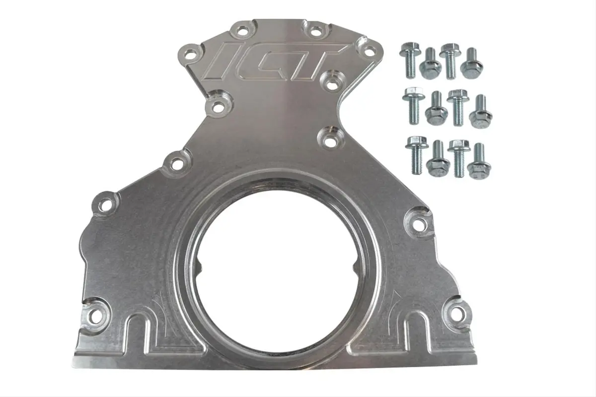 Ict Billet 551727 Rear Main Seal Housing – Cnc-Machined Aluminum 1
