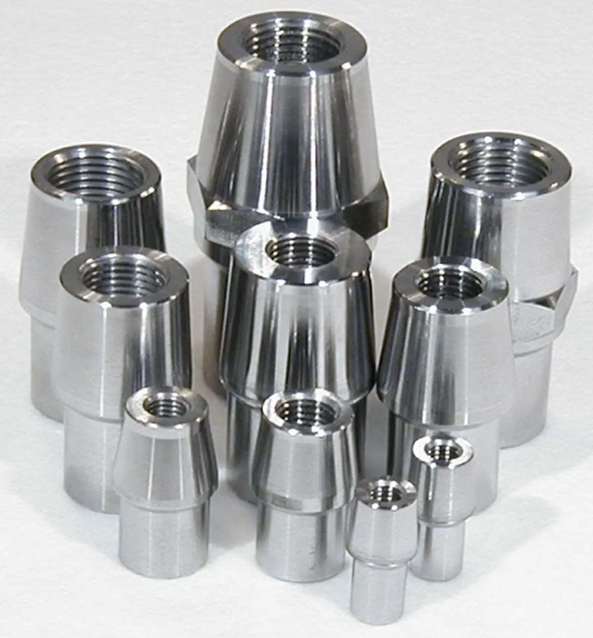 Weld-In Female Tube End – 4130 Chromoly Steel For Roll Cage Fabrication 1