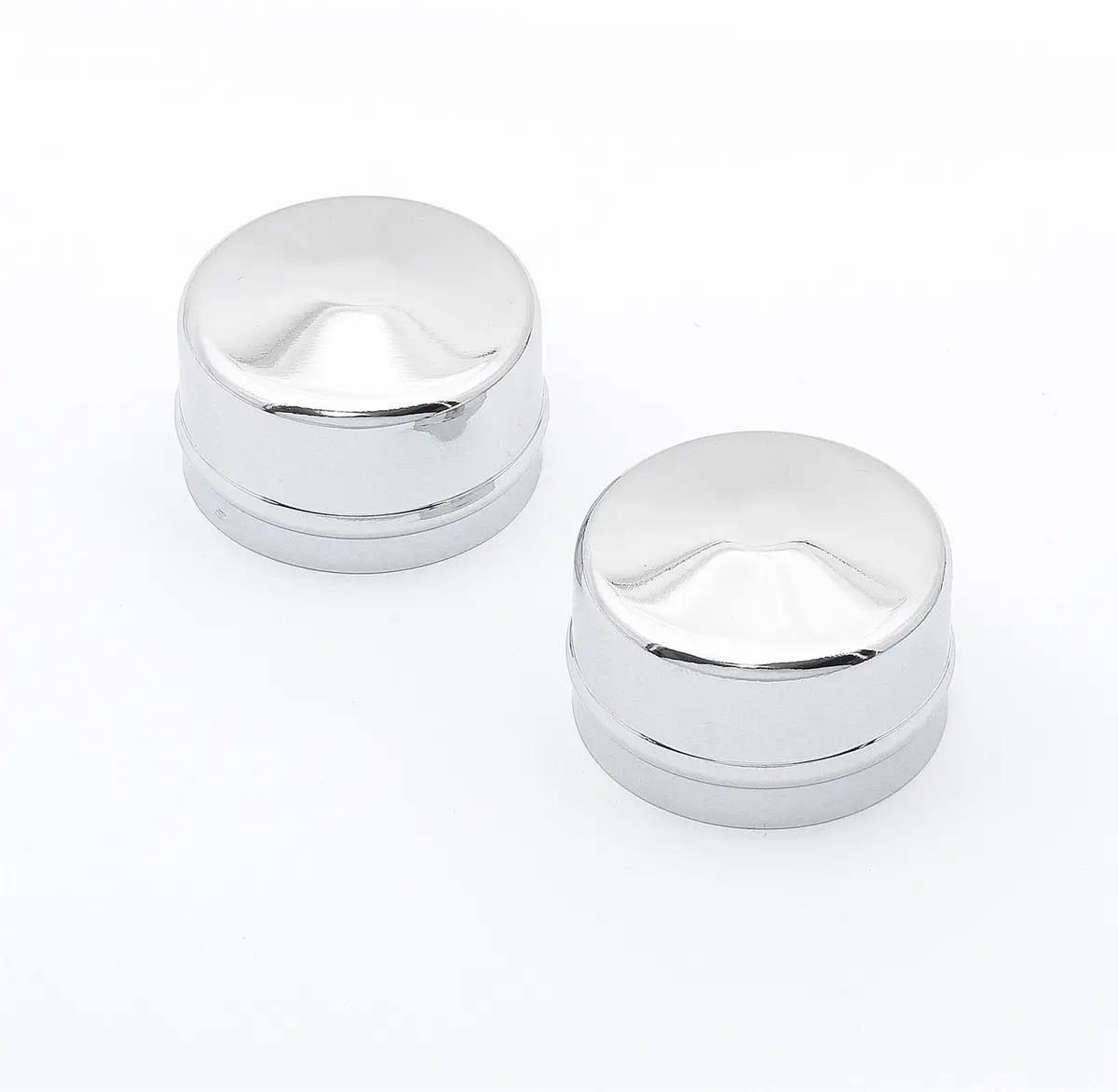Mr. Gasket Chrome Wheel Dust Cap Set 2486 1