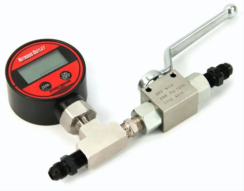 Nitrous Outlet 00-63016-6 Digital Inline Nitrous Pressure Gauge 1