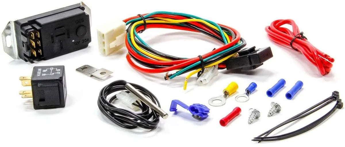Pr69599 Programmable Electric Fan Controller With Adjustable Temperature Settings 1