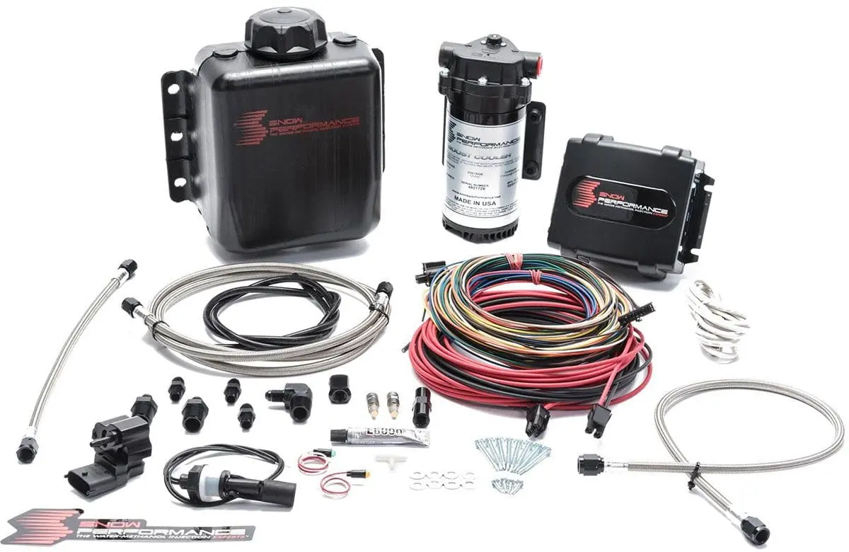 Rpsp9000-Brd Stage 4 Intercooler Boost Cooler Kit With Braided Lines 1