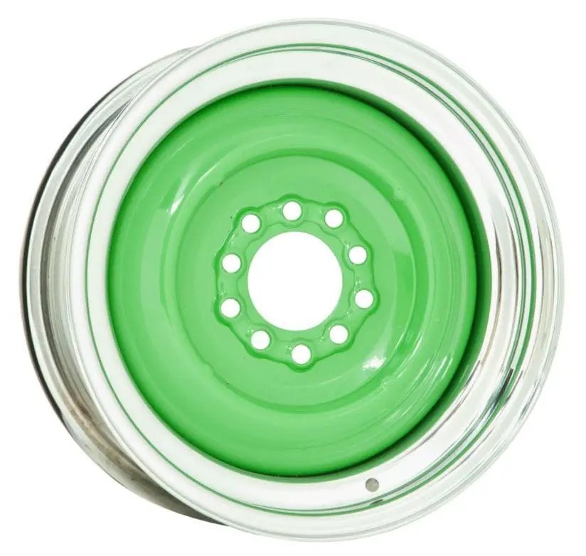 Weld Wheels Wv21 Series Steel Rim – 15" X 6", Chrome Outer / Grey Primer Center (Wv21-561204) 1