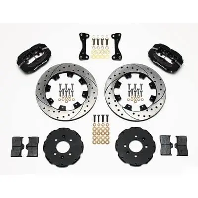 Wilwood Forged Dynalite Front Big Brake Kit – 14" Rotors, 4-Piston Calipers (140-6163-D) 2