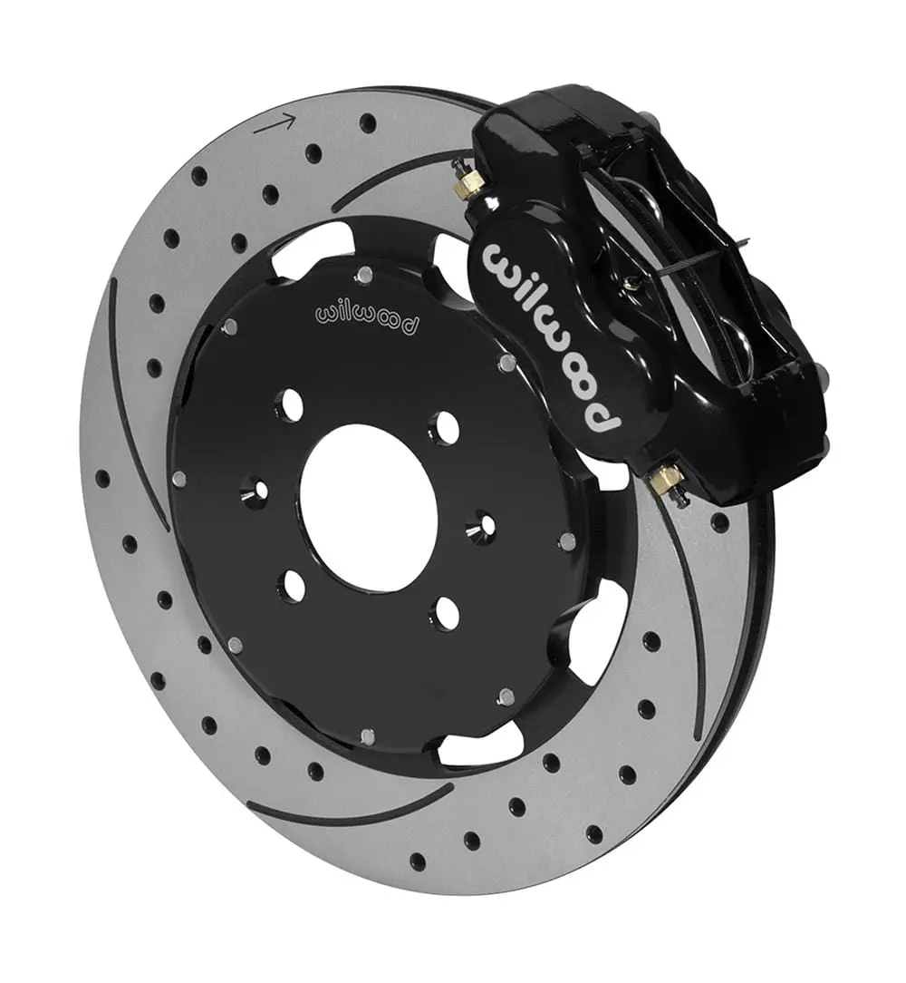 Wilwood Forged Dynalite Front Big Brake Kit – 14" Rotors, 4-Piston Calipers (140-6163-D) 1