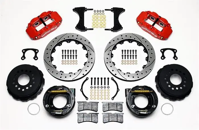 Wilwood 140-9218-Dr Forged Narrow Superlite 4R Rear Parking Brake Kit 2