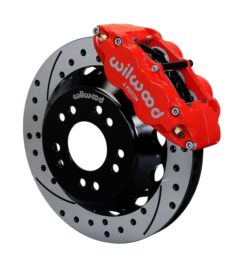 Wilwood 140-15303-Dr Forged Narrow Superlite 6R Front Big Brake Kit 1